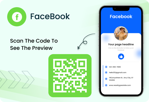 Facebook Like QR Code – vCardGo SaaS Add-on