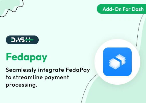 Fedapay – Dash SaaS Add-On