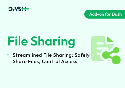 File Sharing – Dash SaaS Add-on