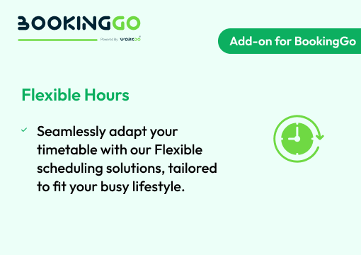 Flexible Hours – BookingGo SaaS Add-on