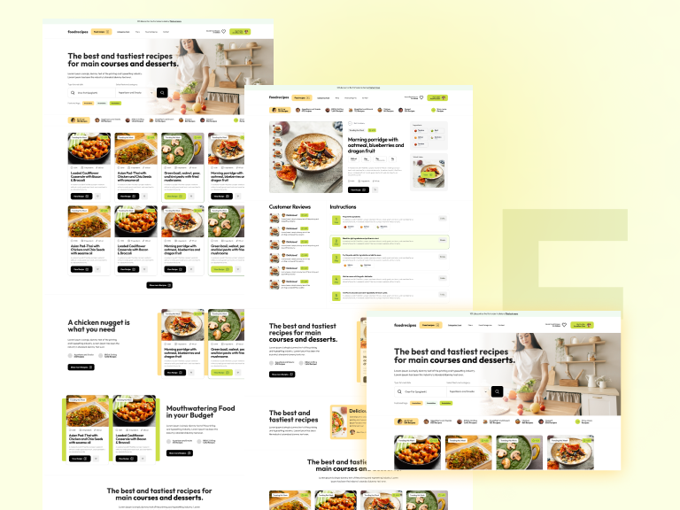 Food Recipes Shopify Theme