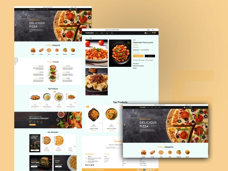 Foodzayka Shopify Theme