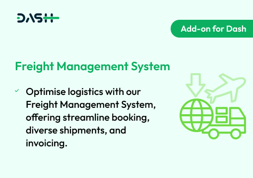 Freight Management System – Dash SaaS Add-on