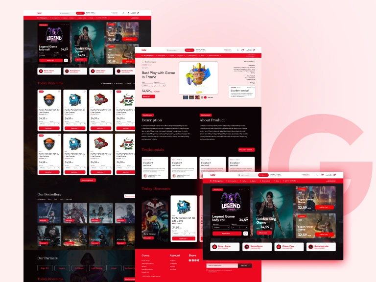 Game Shopify Theme