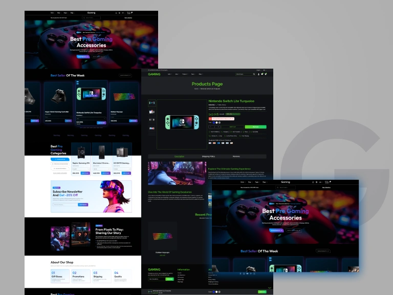 Gaming Shopify Theme