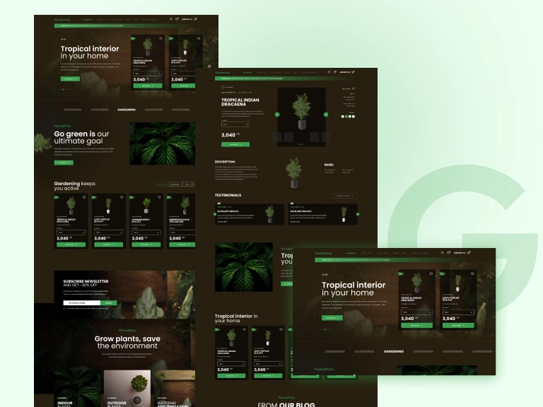 Gardening Shopify Theme