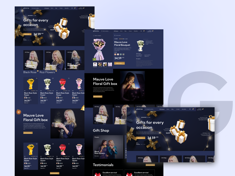 Gifts For Her WordPress Theme