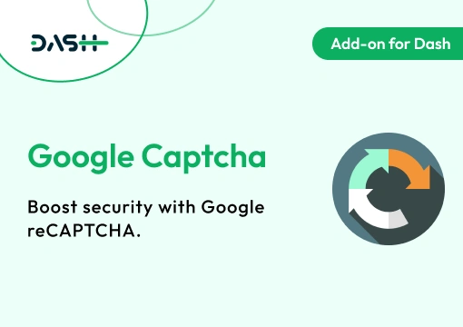 Google Captcha – Dash SaaS Add-On