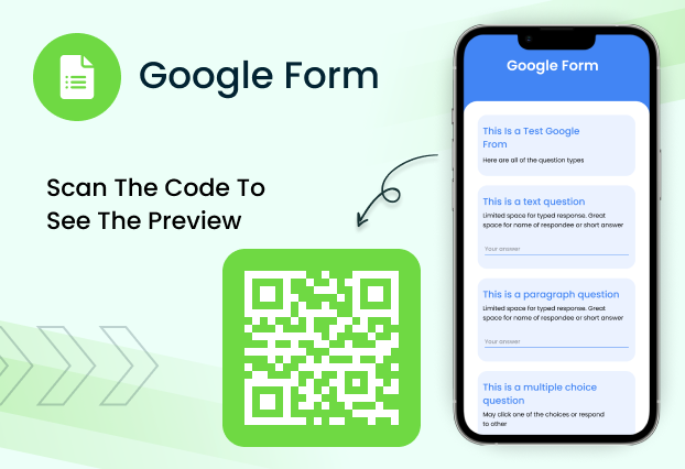 Google Form QR Code – vCardGo SaaS Add-on