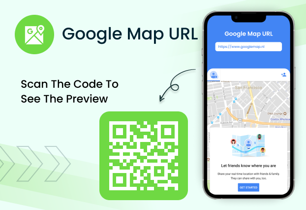 Google Map URL QR Code – vCardGo SaaS Add-on