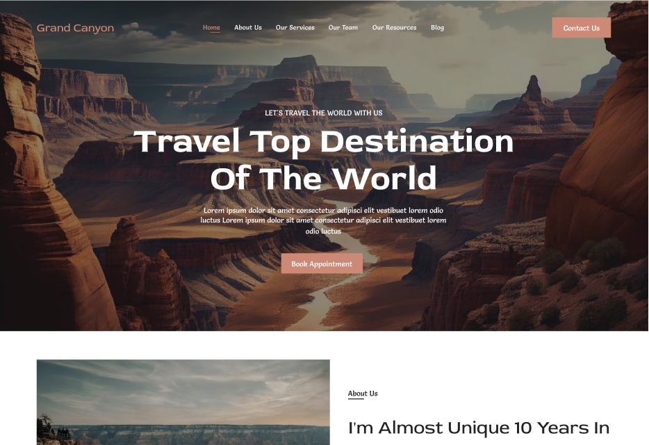 Grand Canyon – Bookinggo Saas Add-On