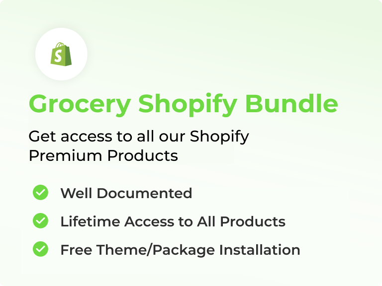 Grocery Shopify Bundle