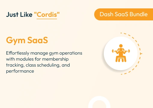Gym SaaS – Dash SaaS Bundle