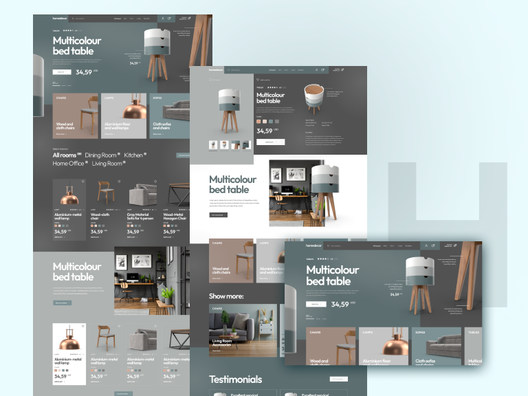 Home Decor Theme Add-on for eCommerceGo