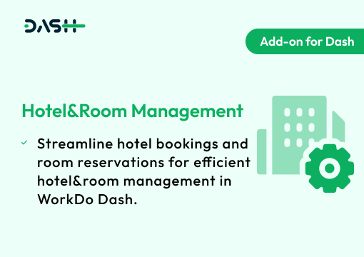 Hotel&Room Management – Dash SaaS Add-on