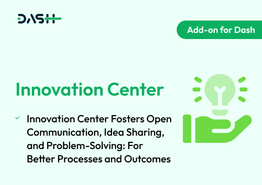 Innovation Center – Dash SaaS Add-on