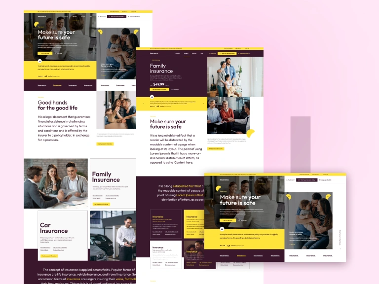 Insurance Shopify Theme