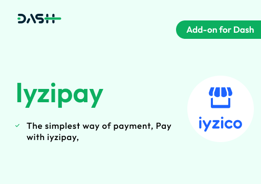 iyzipay – Dash SaaS Add-on