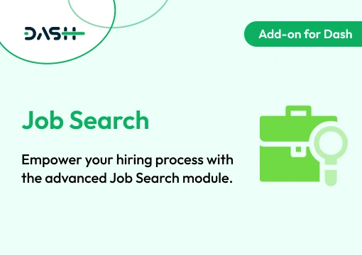 Job Search – Dash SaaS Add-On