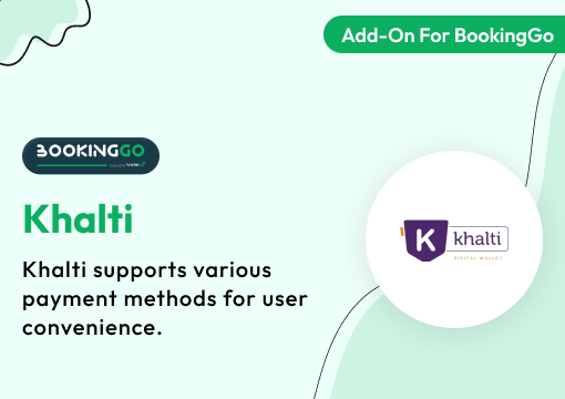 Khalti – BookingGo SaaS Add-on