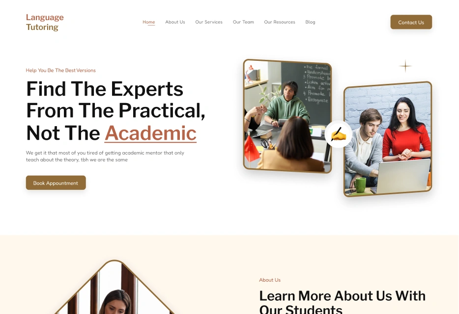Language Tutoring – Bookinggo Saas Add-On