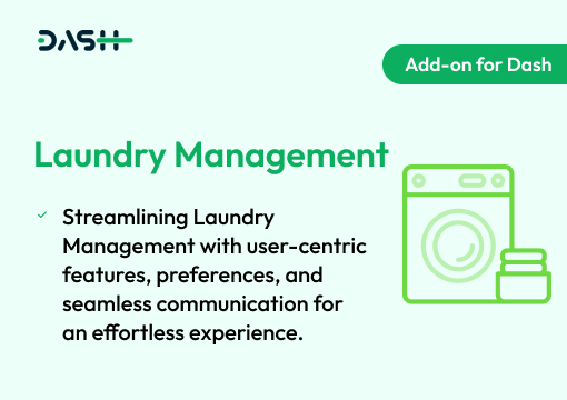 Laundry Management – Dash SaaS Add-on