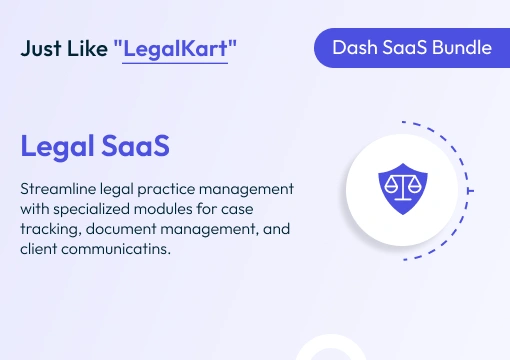 Legal SaaS – Dash SaaS Bundle