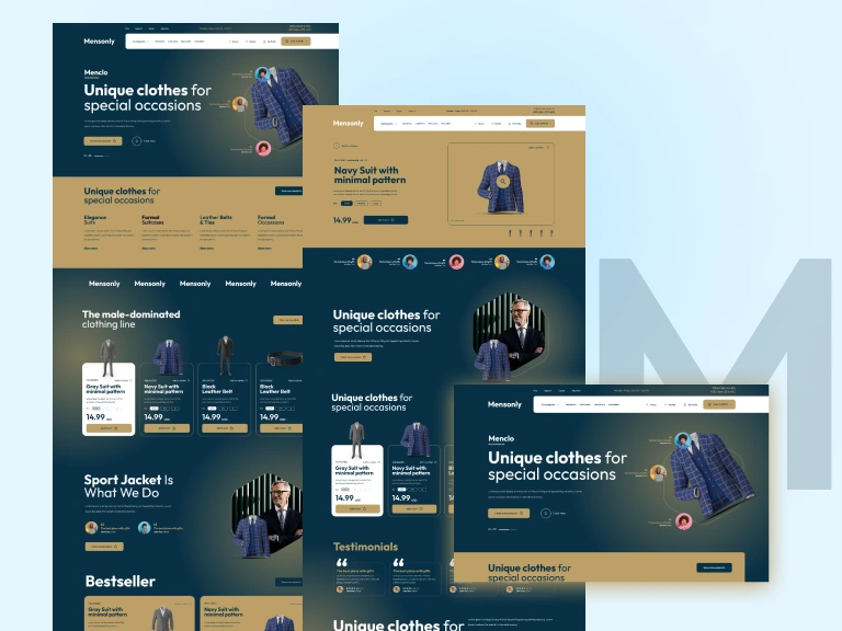 Mens Only Shopify Theme