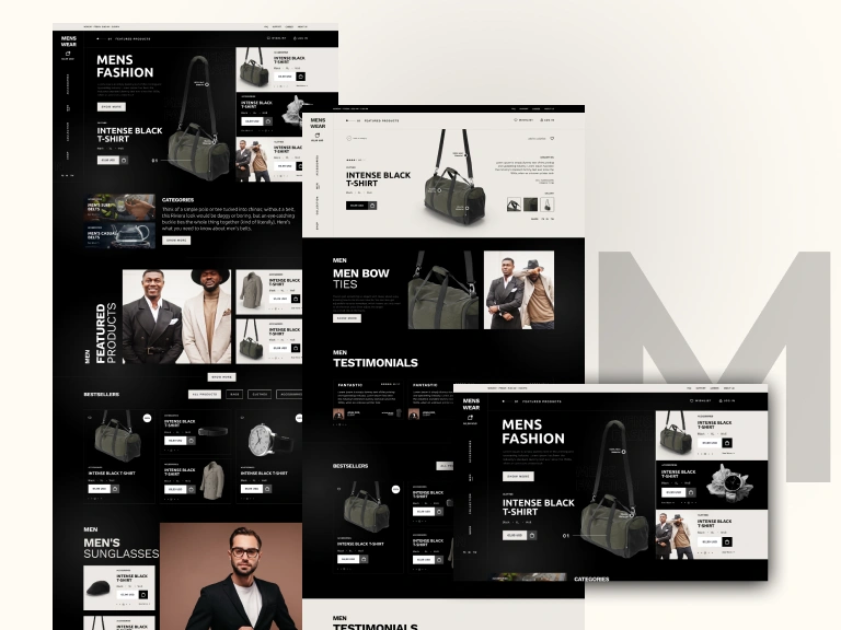 Menswear Shopify Theme