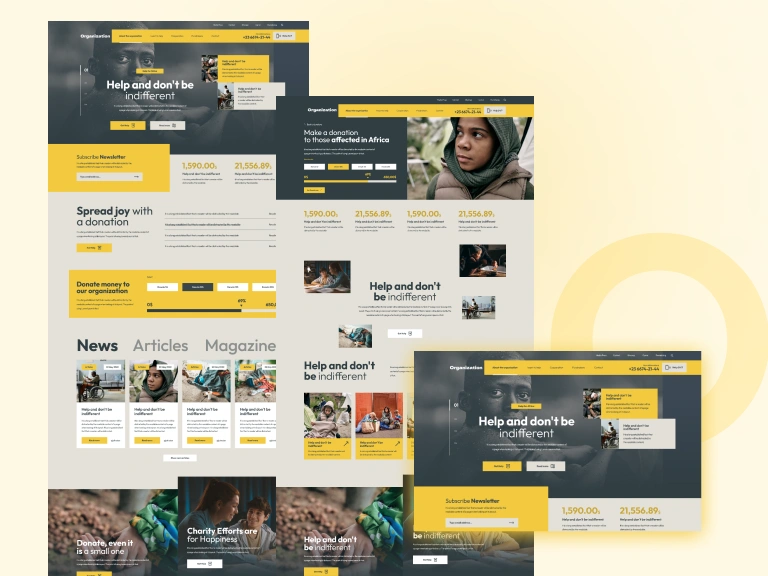 Organization Shopify Theme
