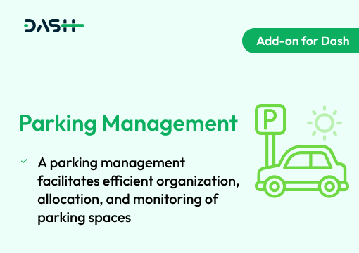 Parking Management – Dash SaaS Add-on