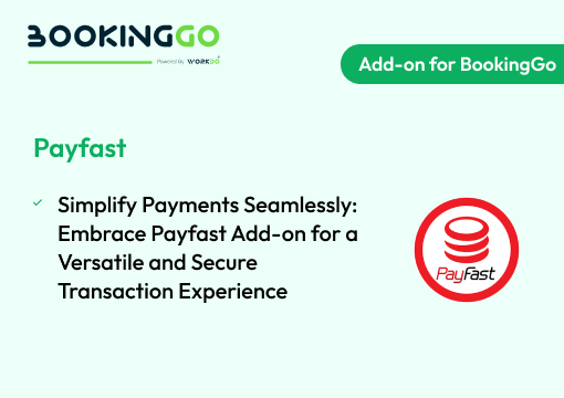 Payfast – BookingGo SaaS Add-on