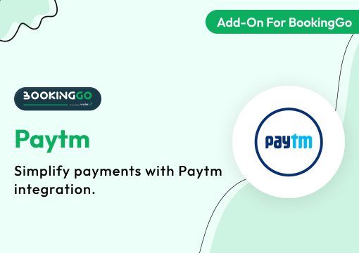 Paytm – BookingGo SaaS Add-on