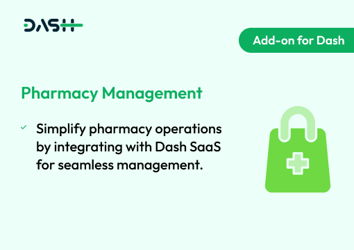 Pharmacy Management – Dash SaaS Add-on