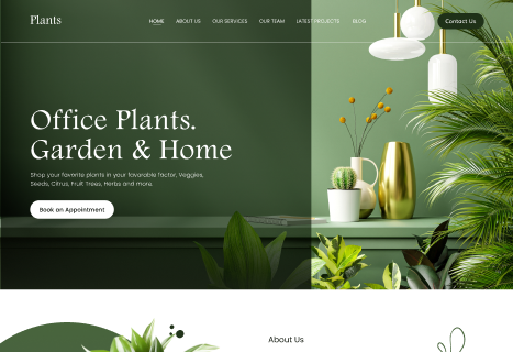 Plant Nursery – BookingGo SaaS Add-on