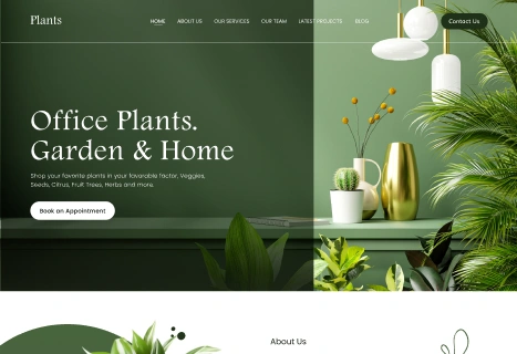Plant Nursery – Bookinggo Saas Add-On