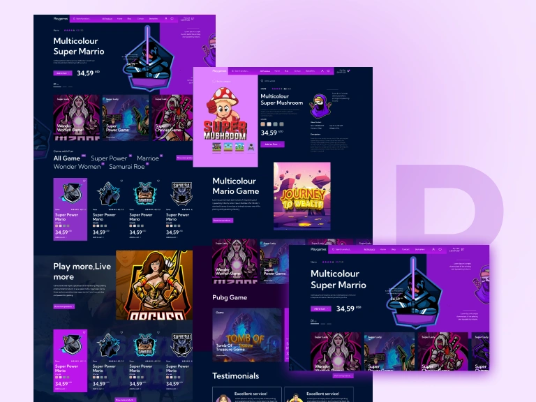 Playgames Shopify Theme