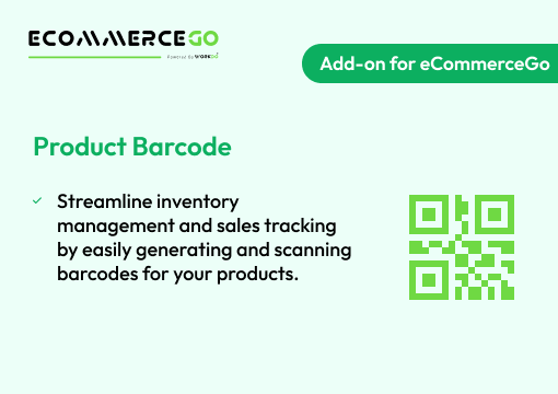 Product Barcode – eCommerceGo Addon