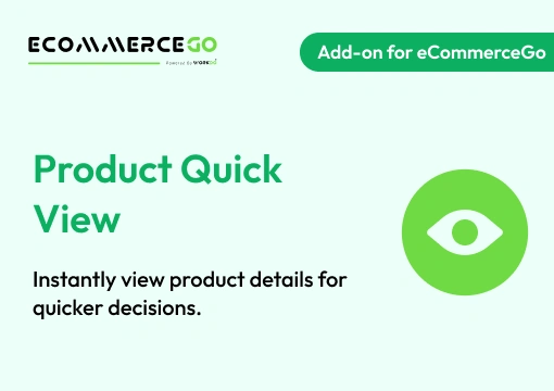 Product Quick View – eCommerceGo Add-On