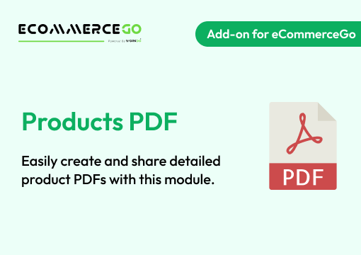 Products PDF – eCommerceGo Add-On