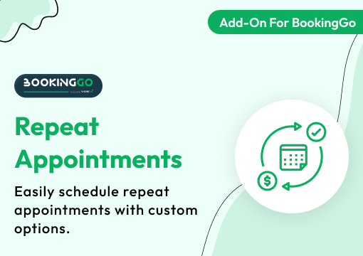 Repeat Appointments – BookingGo SaaS Add-on