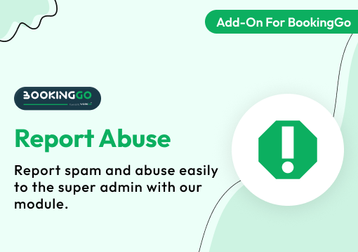 Report Abuse – BookingGo SaaS Add-On