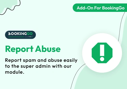 Report Abuse – BookingGo SaaS Add-On