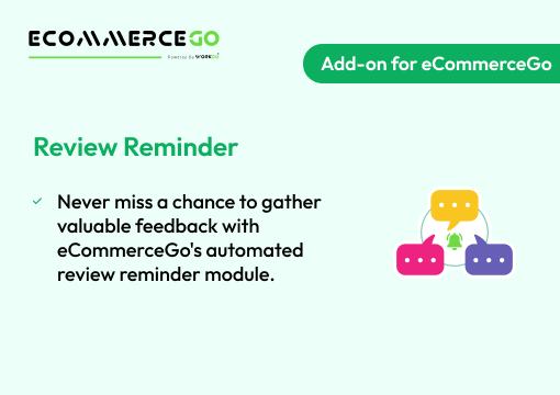Review Reminder – eCommerceGo Addon