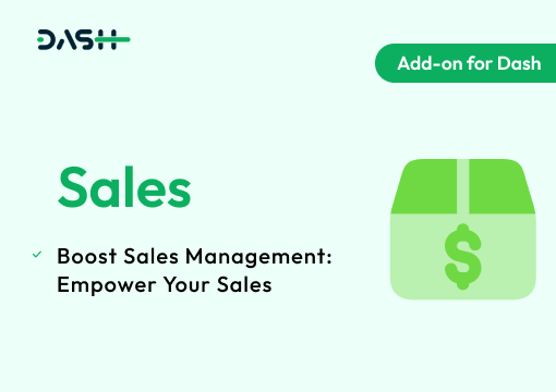Sales – Dash SaaS Add-on