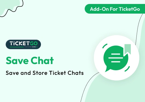 Save Chat – TicketGo Add-On