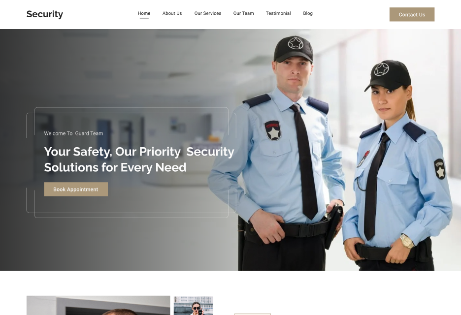 Security Services – BookingGo SaaS Add-on