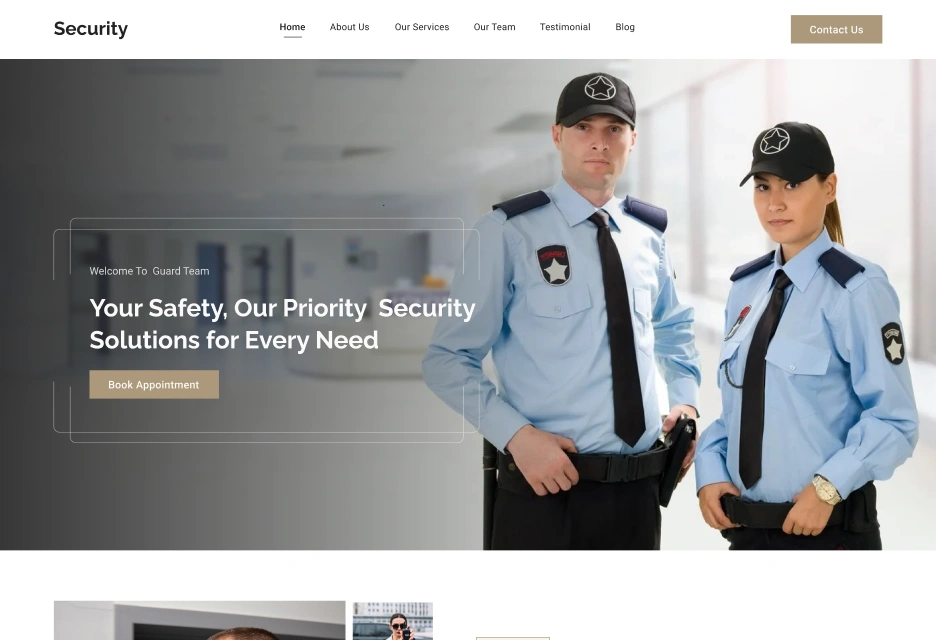 Security Services – Bookinggo Saas Add-On