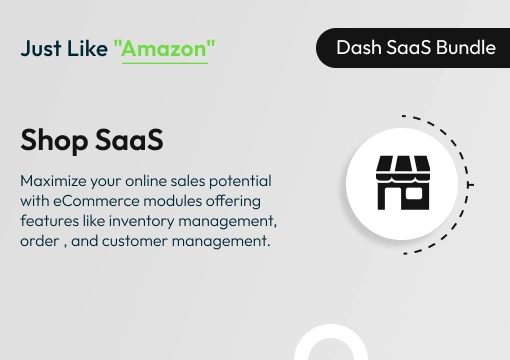 Shop SaaS – Dash SaaS Bundle