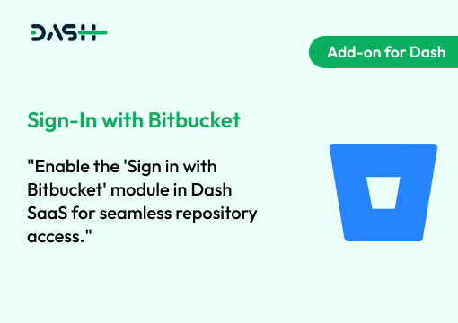 Sign-In With Bitbucket – Dash SaaS Add-on